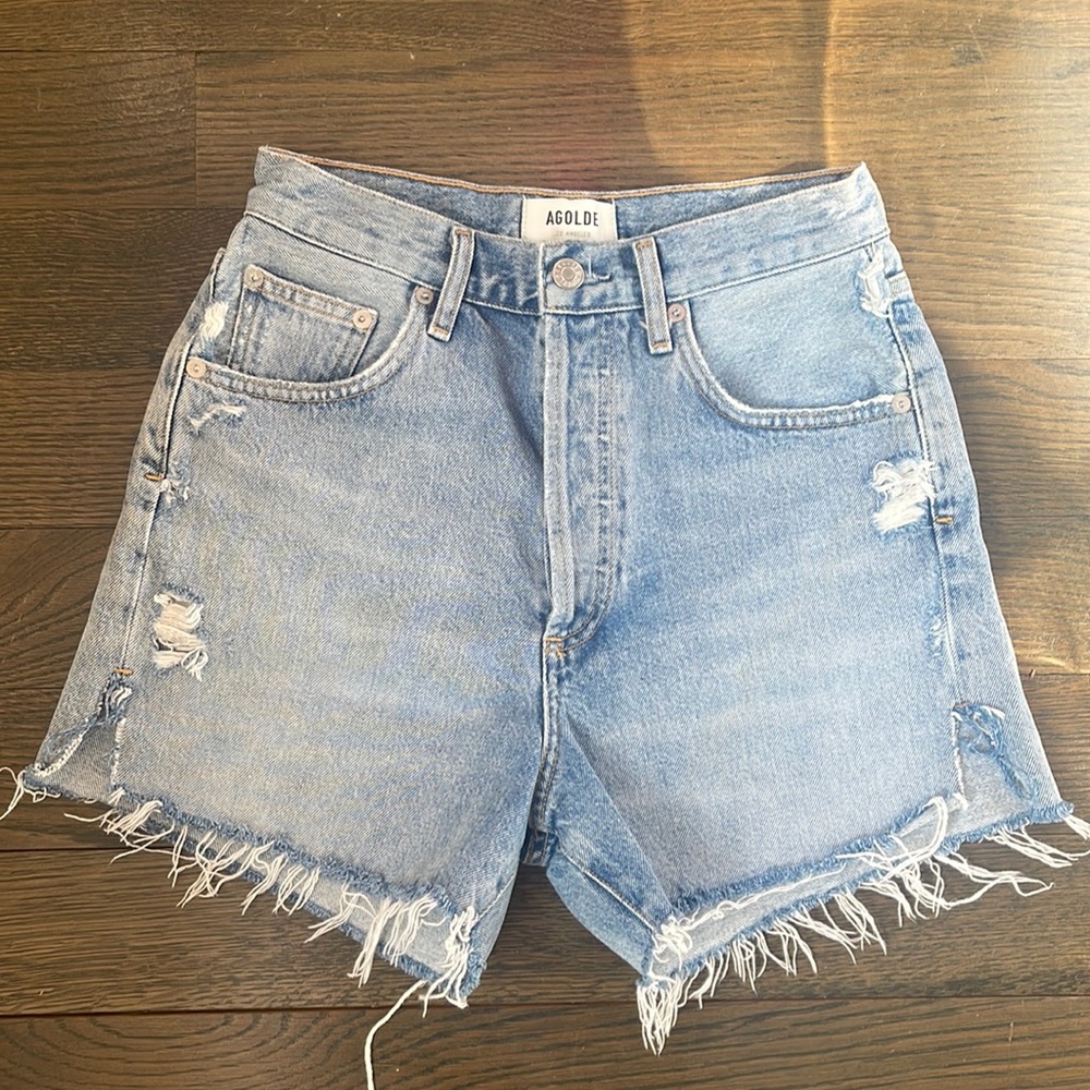 Agolde Dee Shorts in Chimes